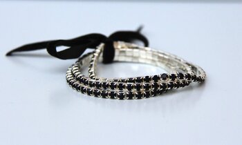 3 Svart armband