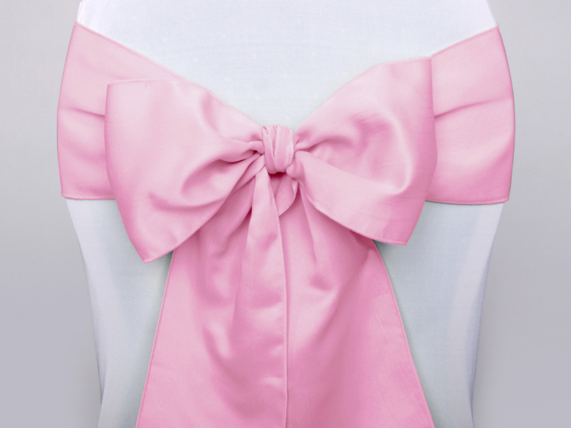 Stolsband 10 st - Ljus Rosa