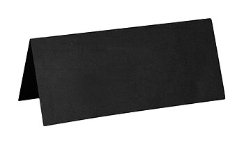 Placeringskort 10 st Svart