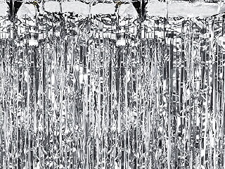 Backdrop / Partydraperi   Silver 0,9 * 2,5 m