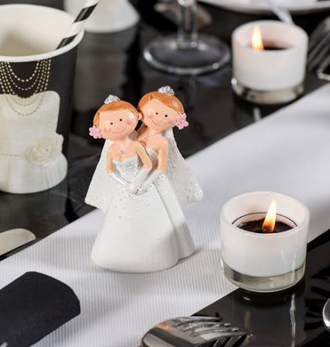 Cake topper Fru och Fru - 2