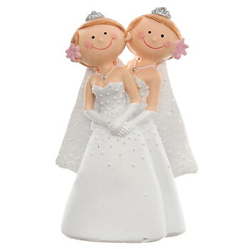 Cake topper Fru och Fru
