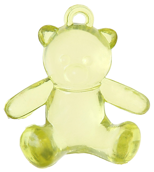 Dekoration Teddybjörn - grön