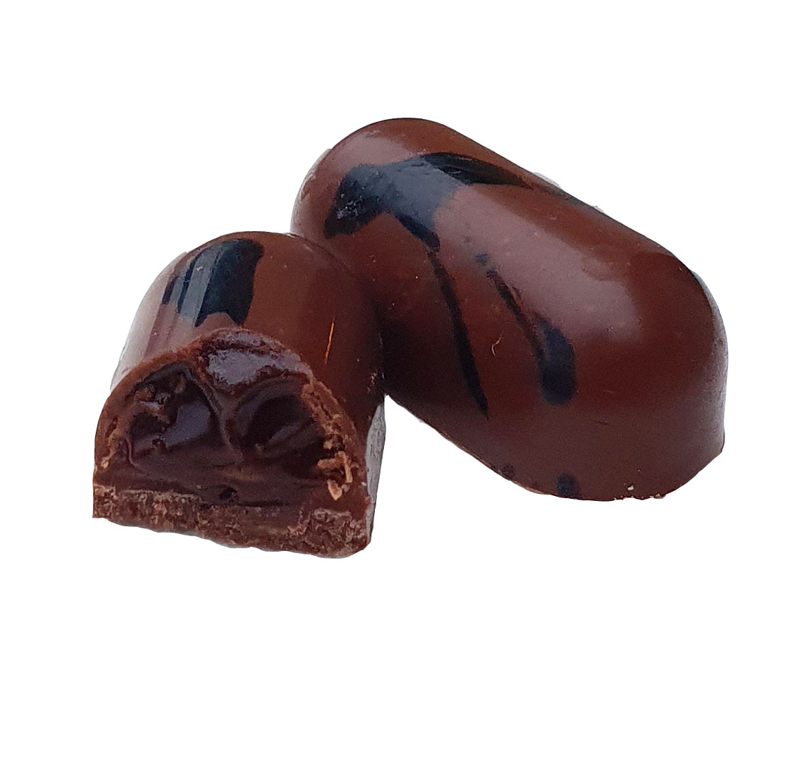 Laktosfri / Vegan Lakritspralin 45% mjölkfri choklad