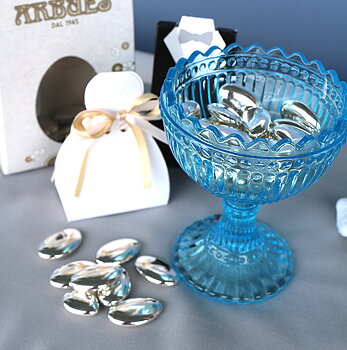 Chokladdragee Silver - 1 kg