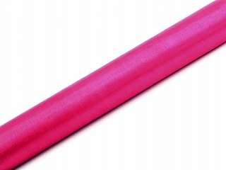 Organza på rulle 36 cm Cerise