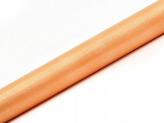Organza på rulle 36 cm Aprikos