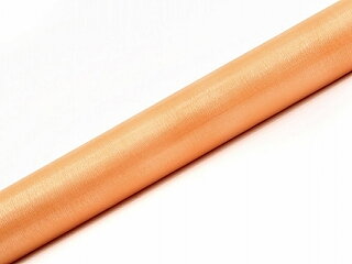 Organza på rulle 36 cm Aprikos