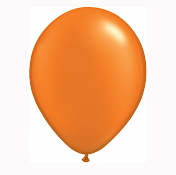 Ballong Metallic Orange 10 pack