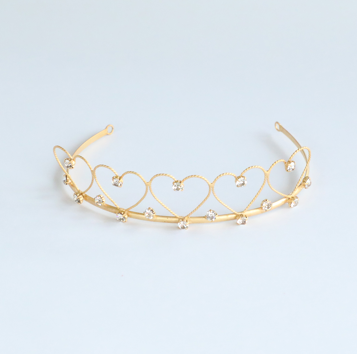Diadem guldhjärtan - 2