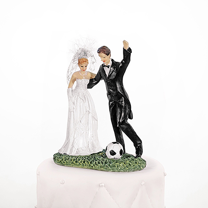 Cake topper Fotboll