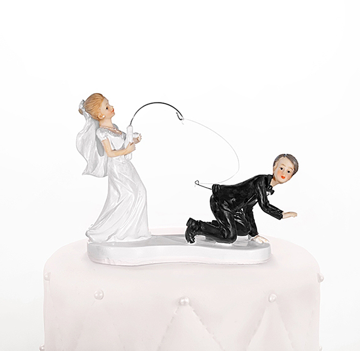 Cake topper Fiskespö