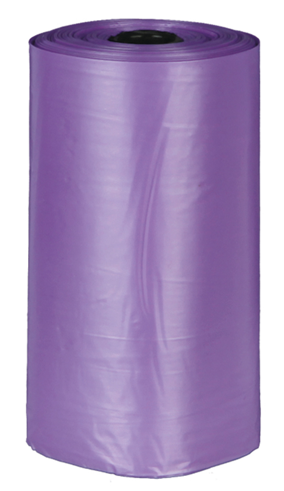 TRIXIE Bajspåsar 4 rullar x 20 st, Lila, M