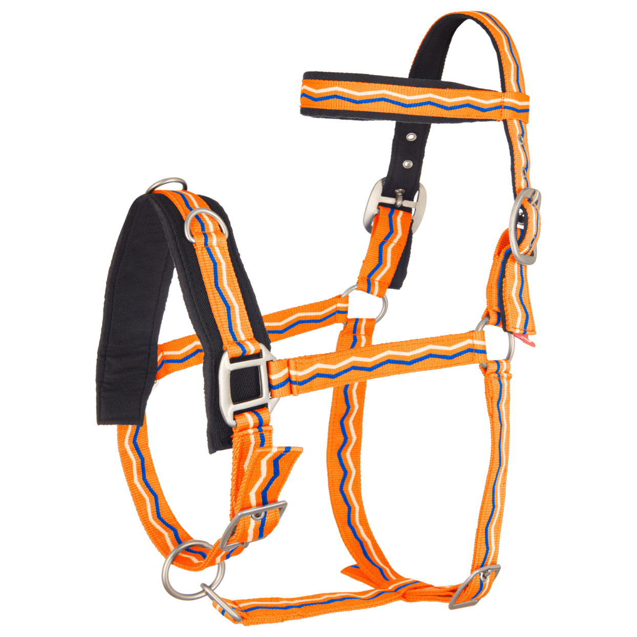 Imperial Riding Cavesson nylon Neon Orange - 2