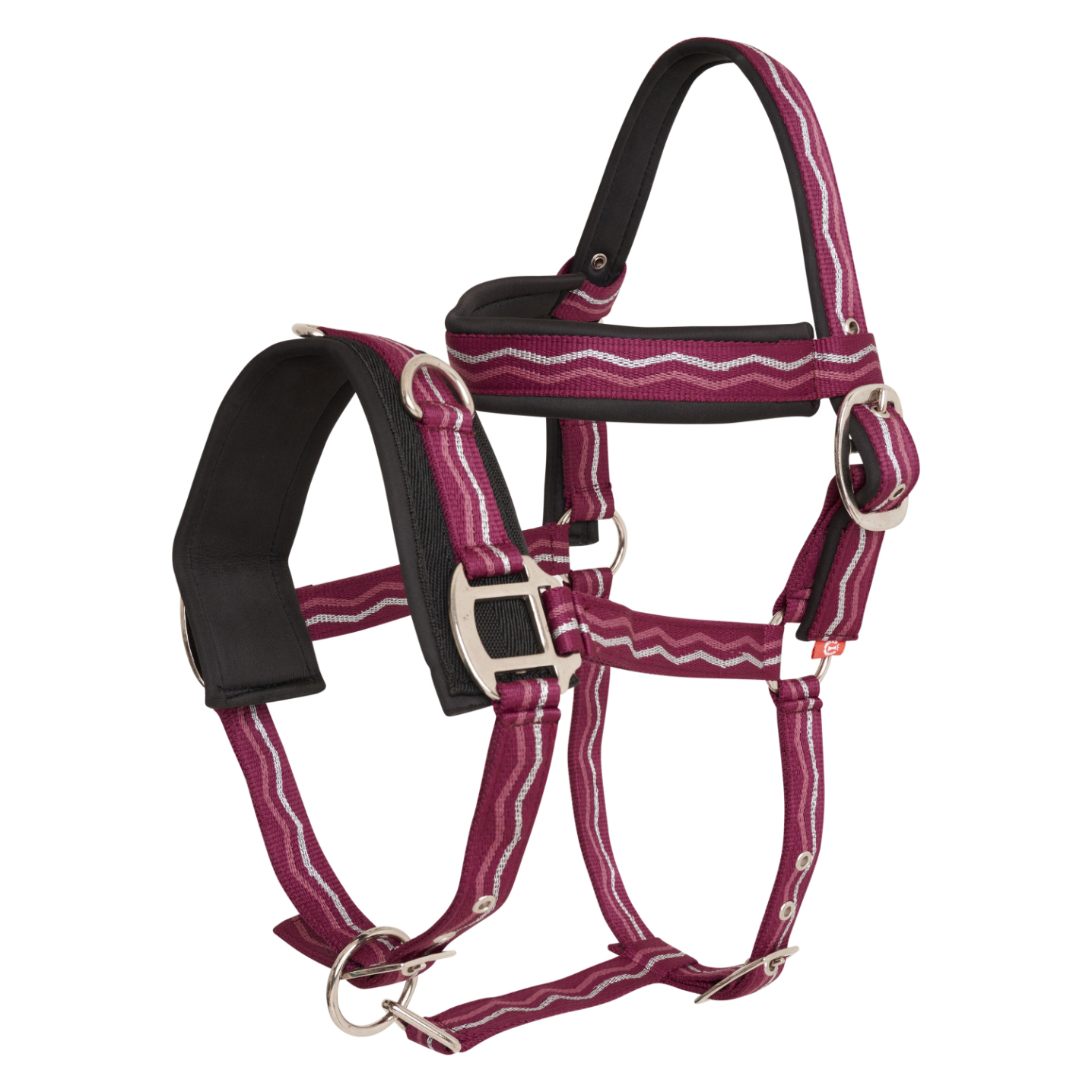 Imperial Riding Nylon Kapsoni Rose-bordeaux-silver - 2