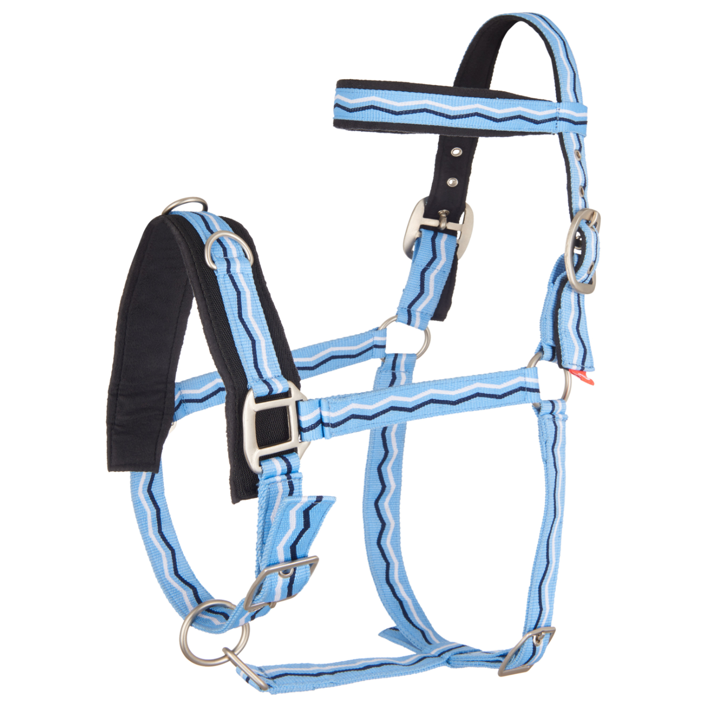 Imperial Riding Cavesson nylon Blue Breeze - 2