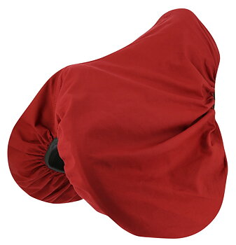 RIDING WORLD Saddle Cover, Cotton Red