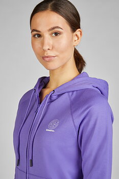 Eskadron Dynamic 24 S/S Tech-Jersey Dynamic Shirt Zip-Hood - Lilla, XS - kun dette eksemplaret