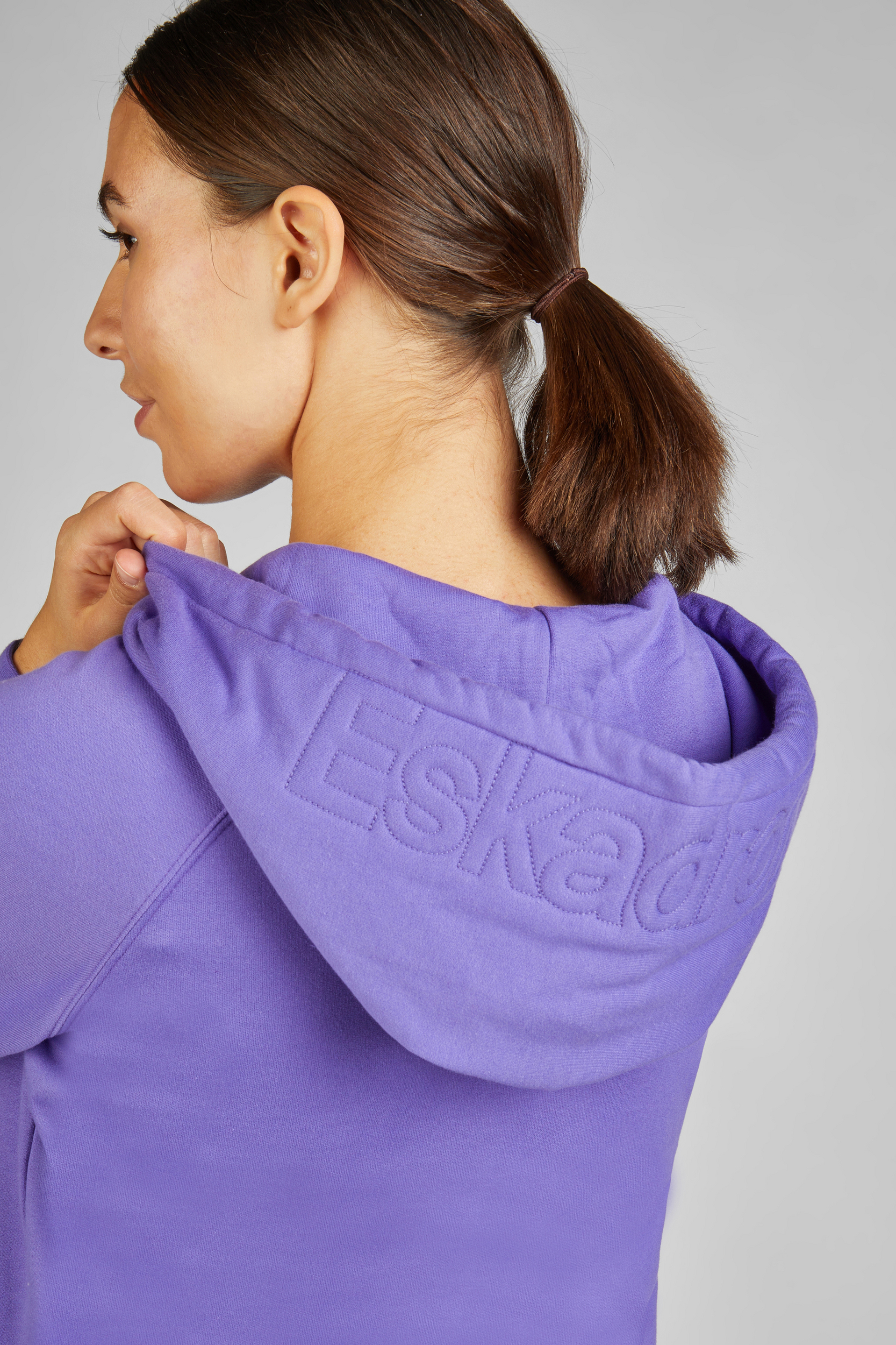 Eskadron Dynamic 24 S/S Tech-Jersey Dynamic Shirt Zip-Hood - Lilla, XS - kun dette eksemplaret - 2