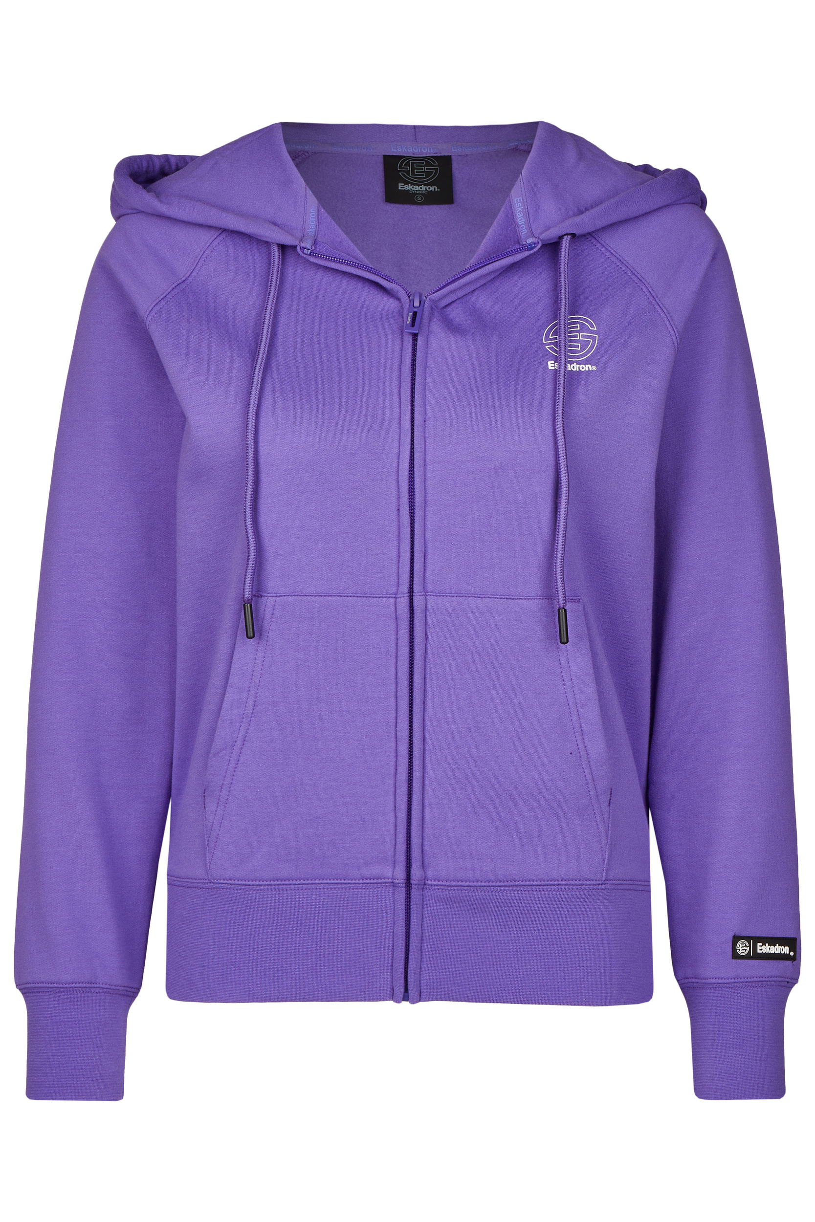 Eskadron Dynamic 24 S/S Tech-Jersey Dynamic Shirt Zip-Hood - Lilla, XS - kun dette eksemplaret - 5