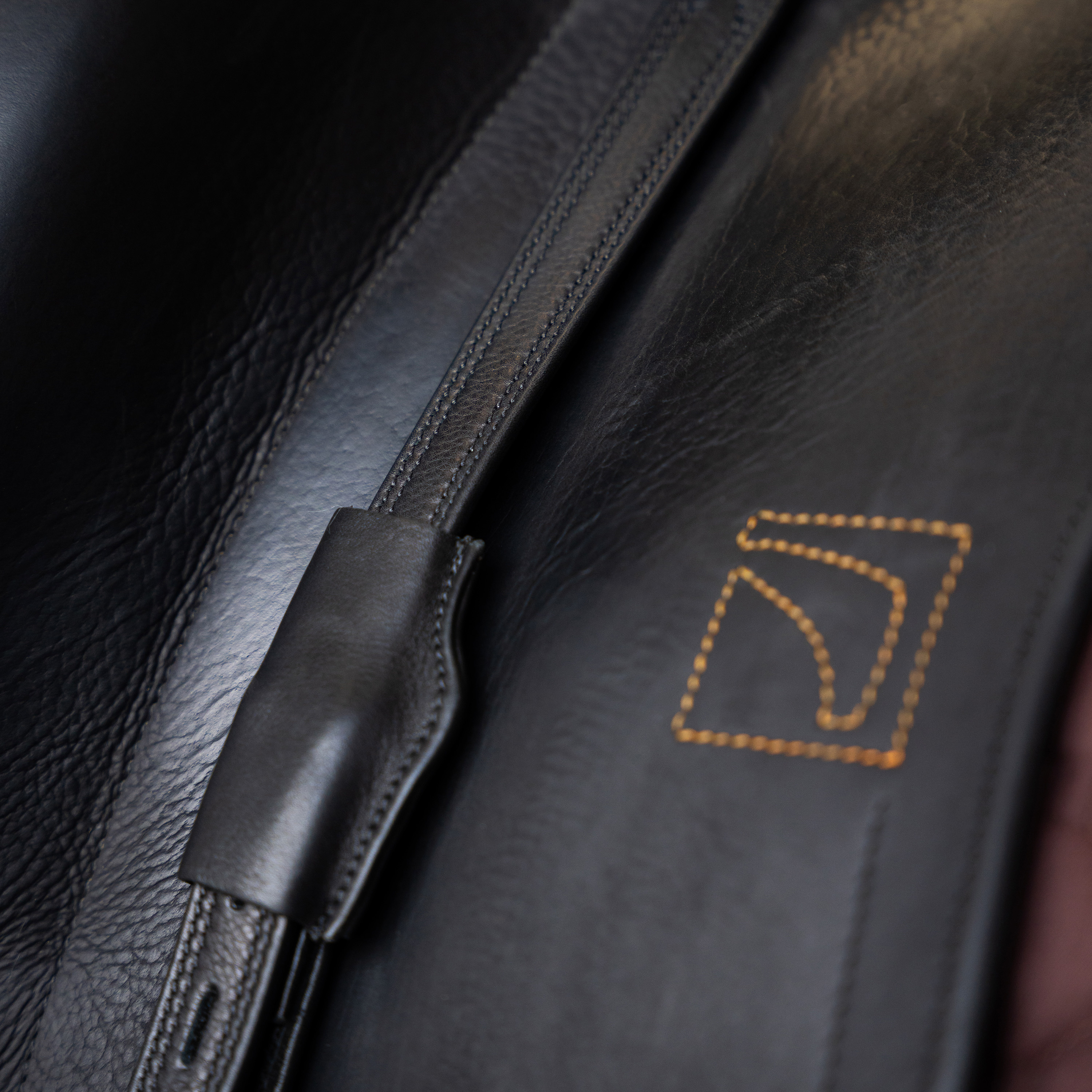 Imperial Riding Stirrup leathers Monoleaf - Black, 60 - 3