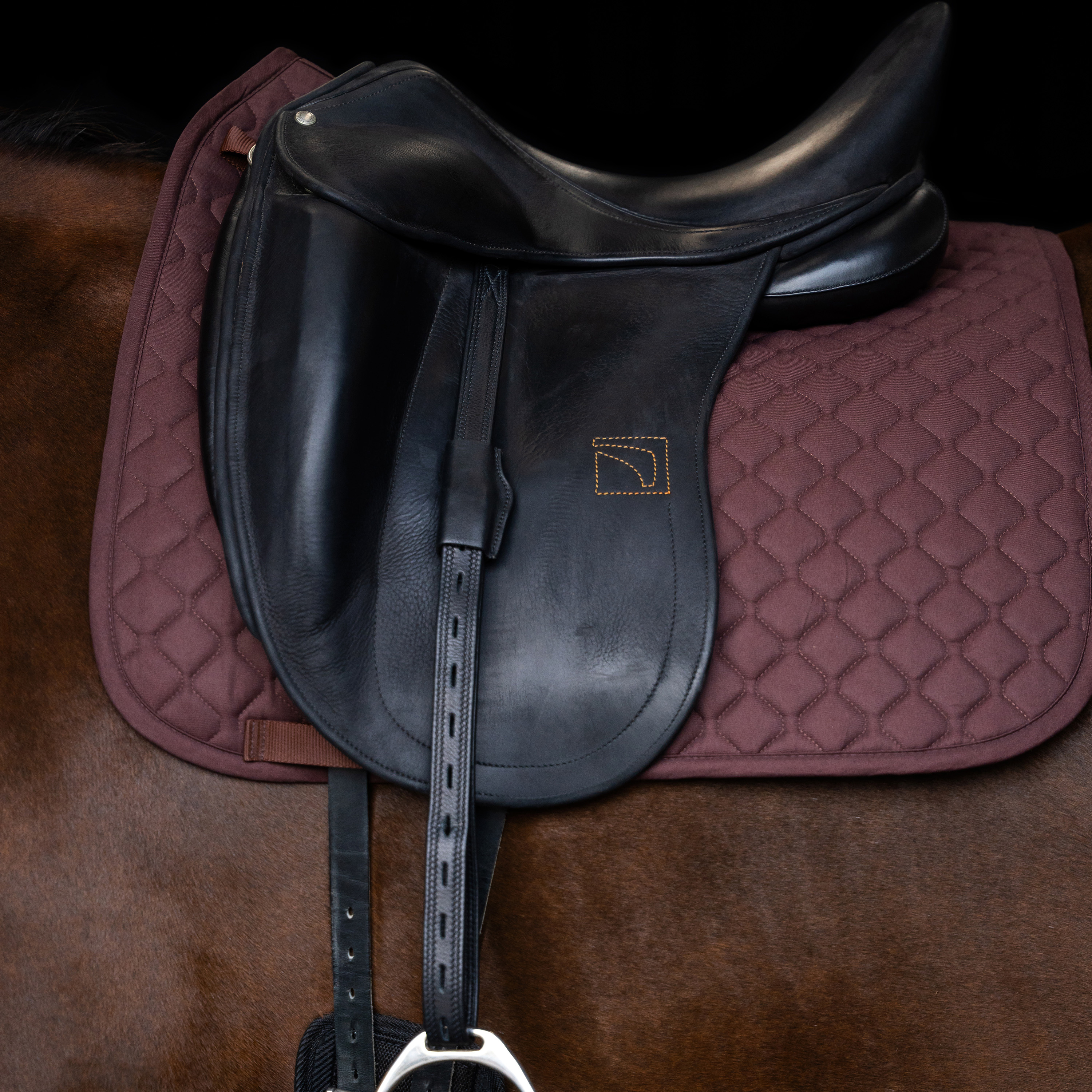 Imperial Riding Stirrup leathers Monoleaf - Black, 60