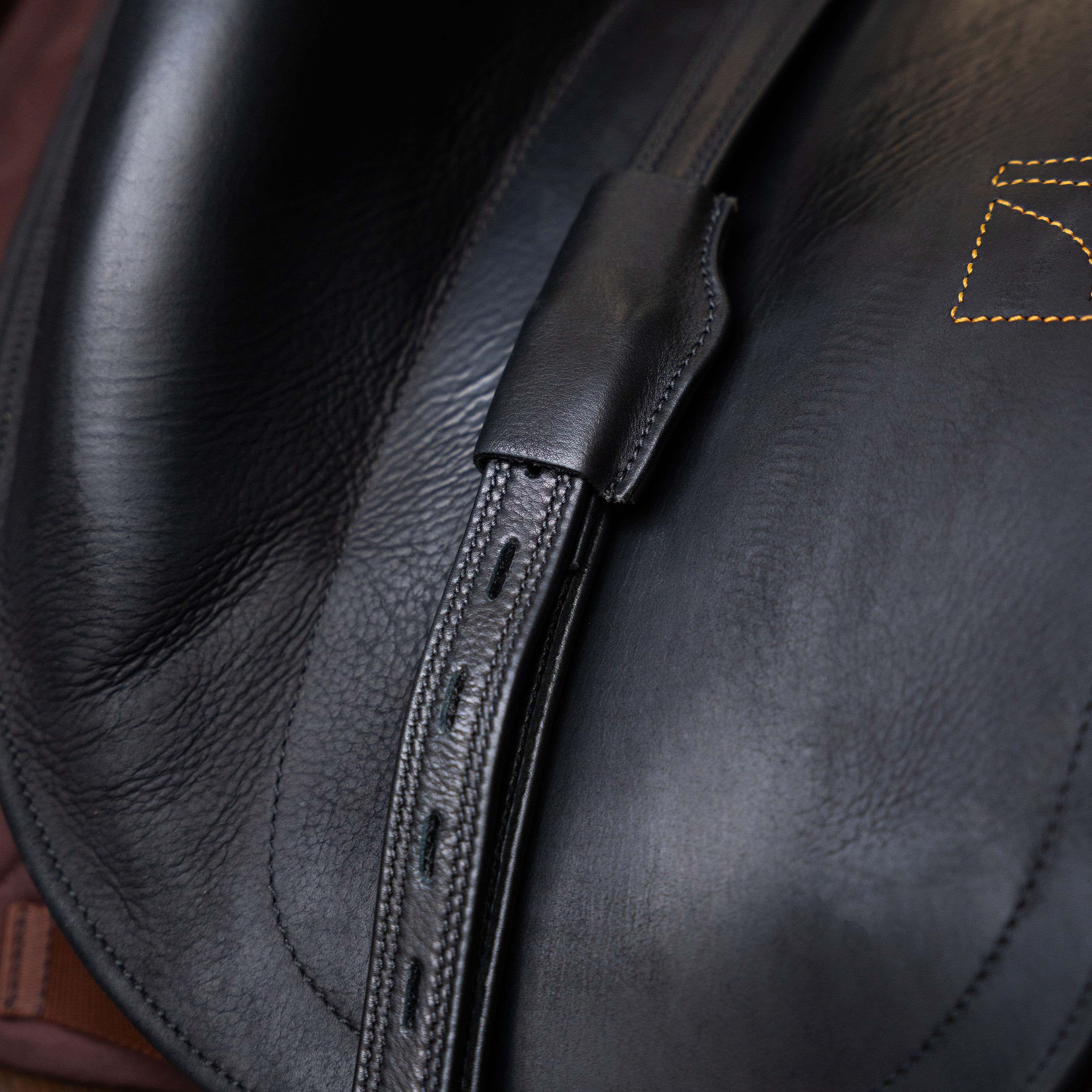 Imperial Riding Stirrup leathers Monoleaf - Black, 60 - 4