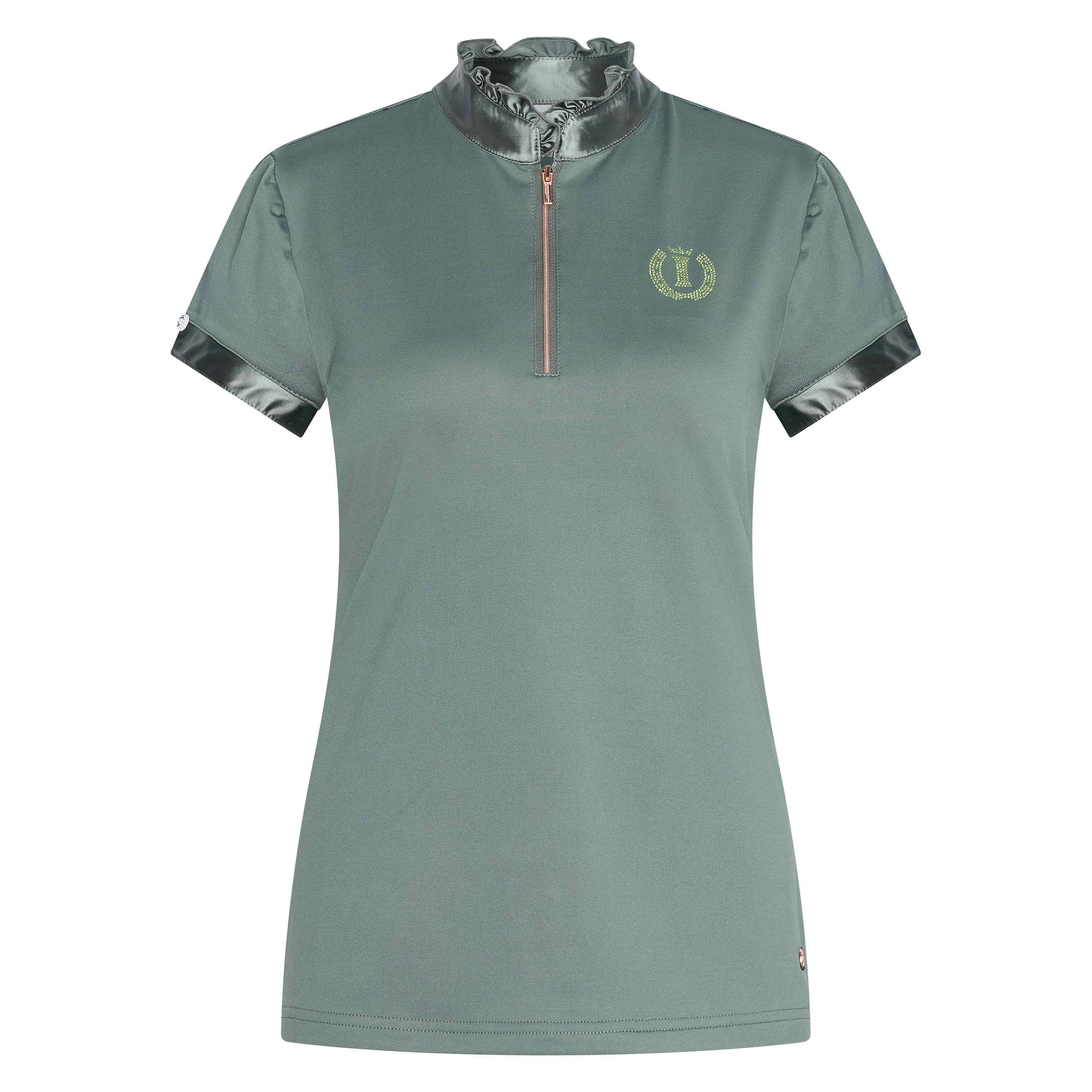 Imperial Riding Polotröja Anna Dark sage, XL - endast detta ex