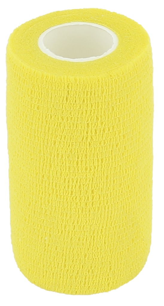 HIPPOTONIC 'Flex-Wrap' Cohesive Bandage Yellow
