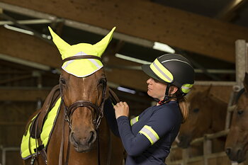 EQUITHEME High Visibility Armband Neon Yellow