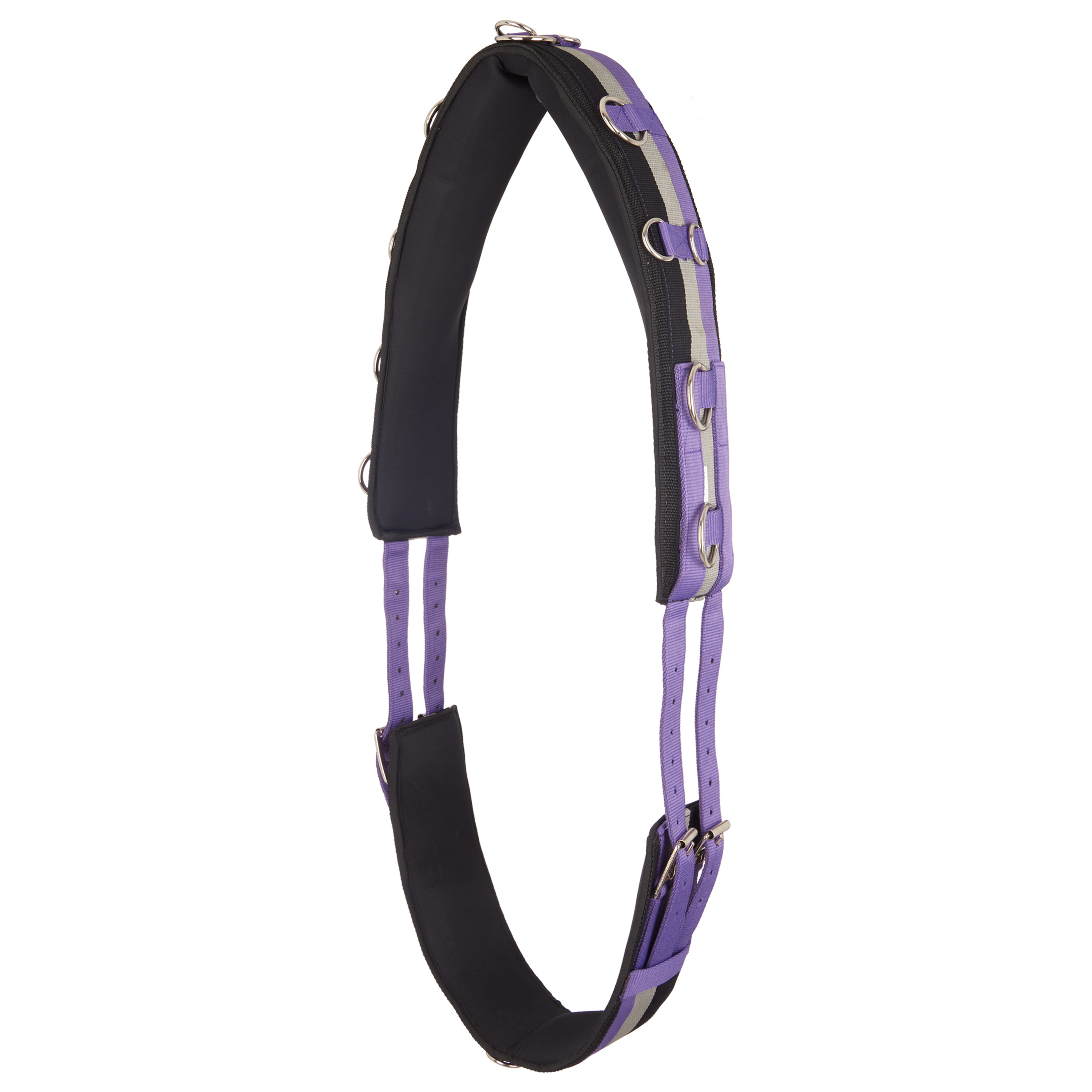 Imperial Riding Lunging girth nylon Deluxe Royal purple - 2