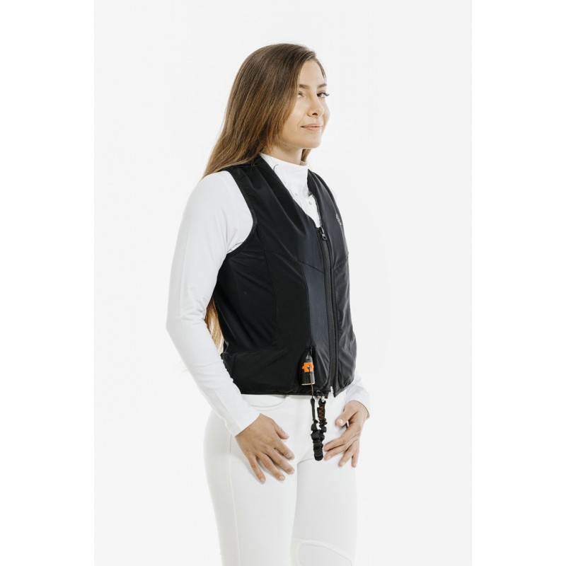 Equitheme AIRSAFE Airbag Vest  - Black 