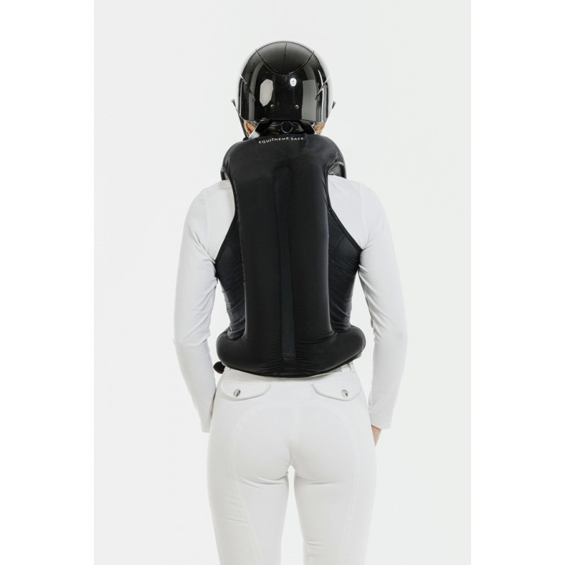 Equitheme AIRSAFE Airbag Vest  - Black 