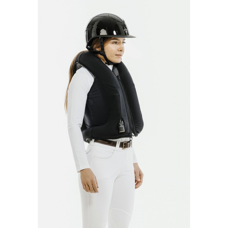 Equitheme AIRSAFE Airbag Vest  - Black 