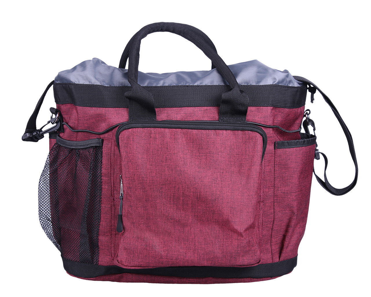 QHP Grooming Bag - Burgundy - 2