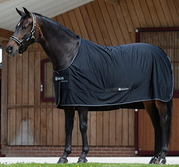 Bucas Power Cooler Functional Rug Pony - Black/Silver, 110