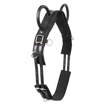 Imperial Riding Juoksutusvyö with two handles Vidal Black, Shetland