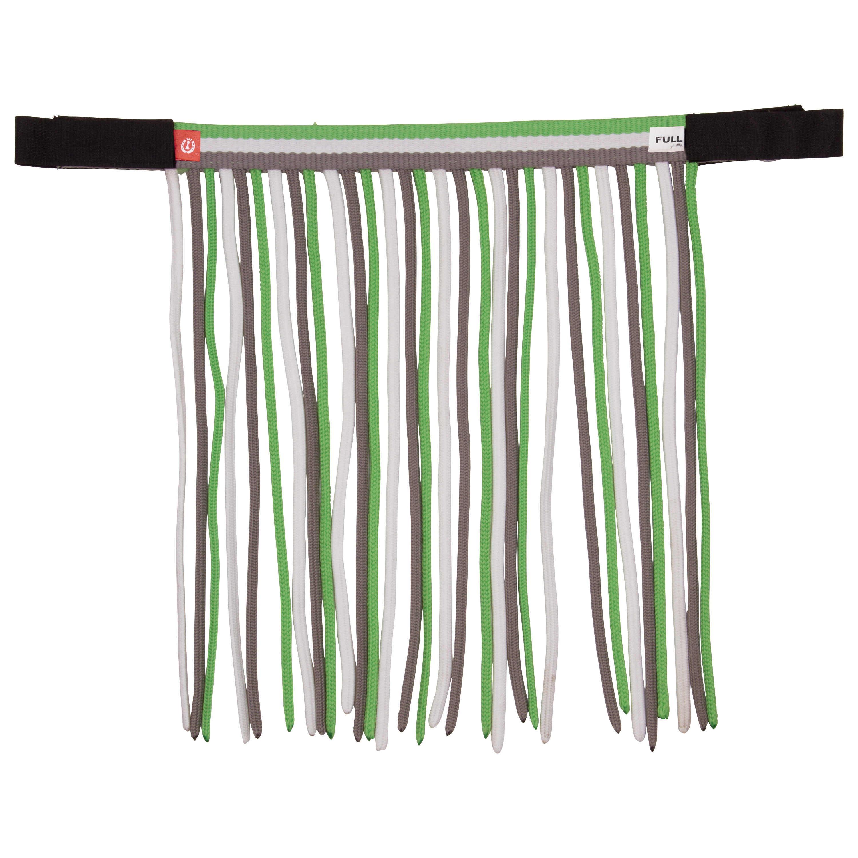 Imperial Riding Nylon kärpäshapsut tarrakiinnityksellä Neon Green - 2