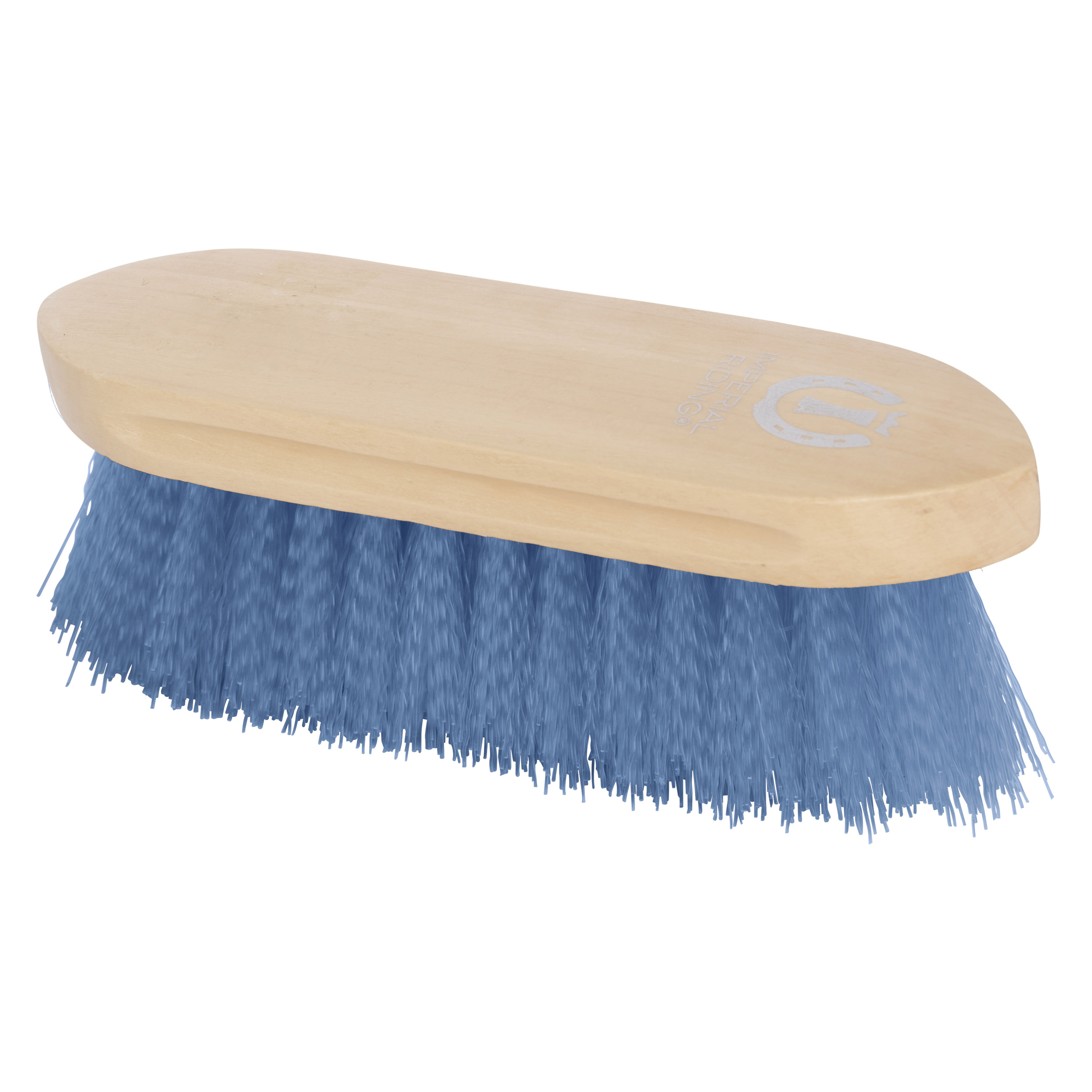 Imperial Riding Dandy brush hard with wooden back Blue Breeze