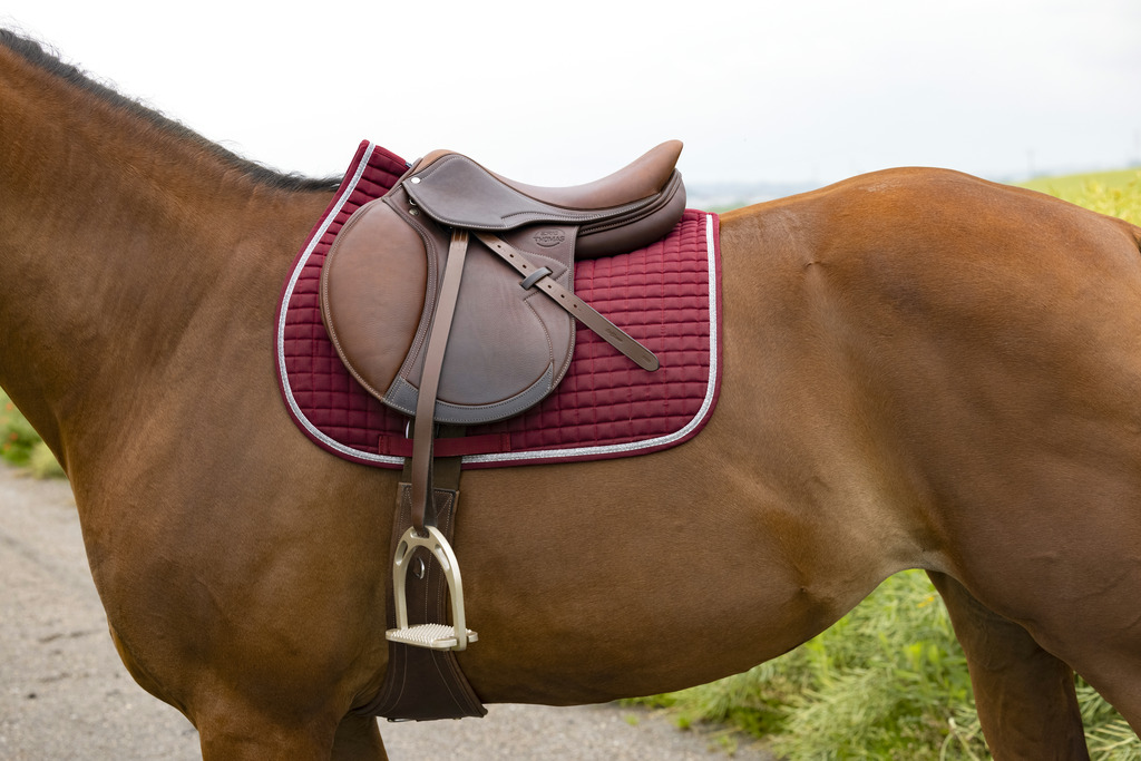RIDING WORLD 'Girly' Schabrak Burgundy - 2