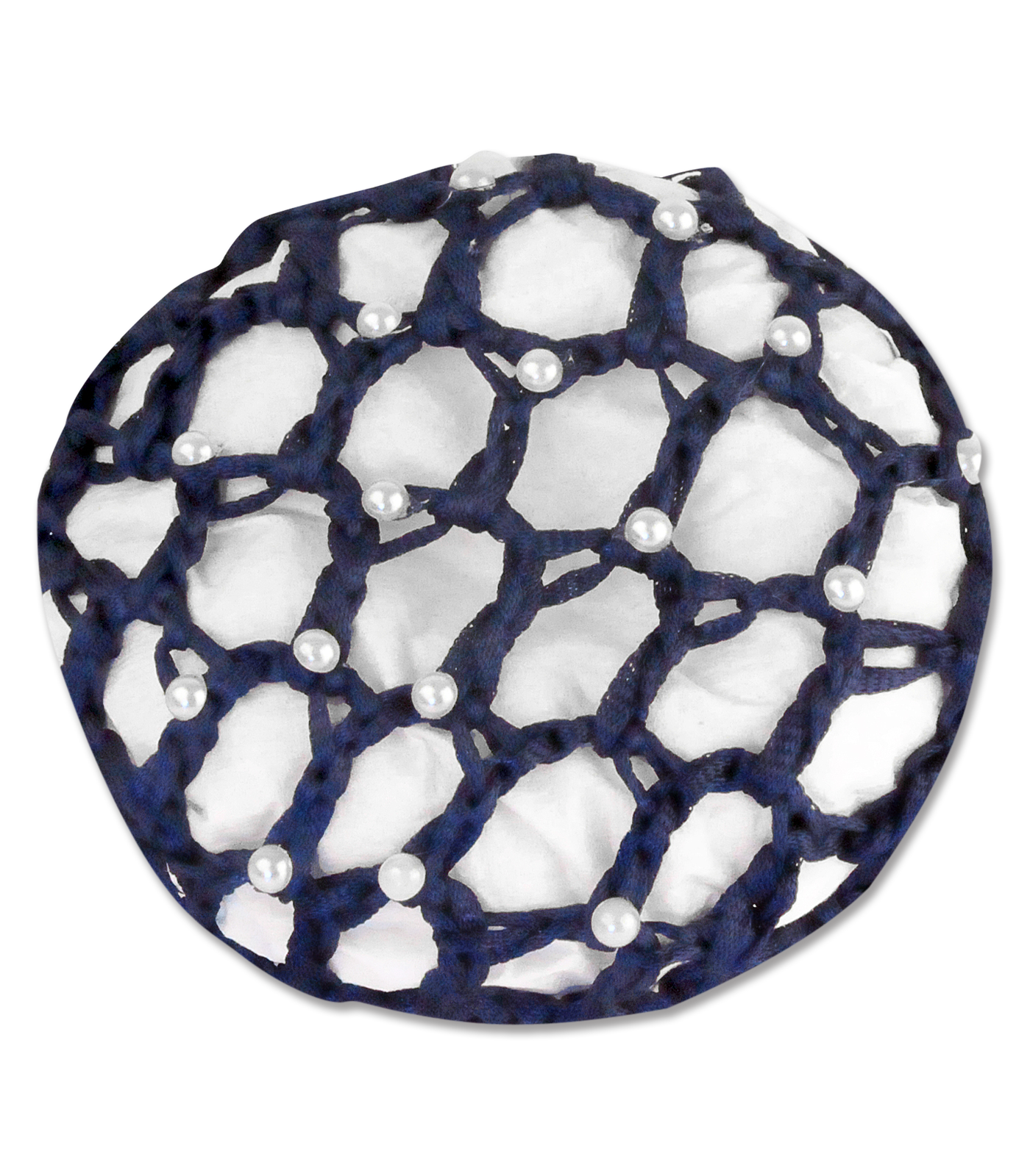 Waldhausen Hair Net with Pearls blue