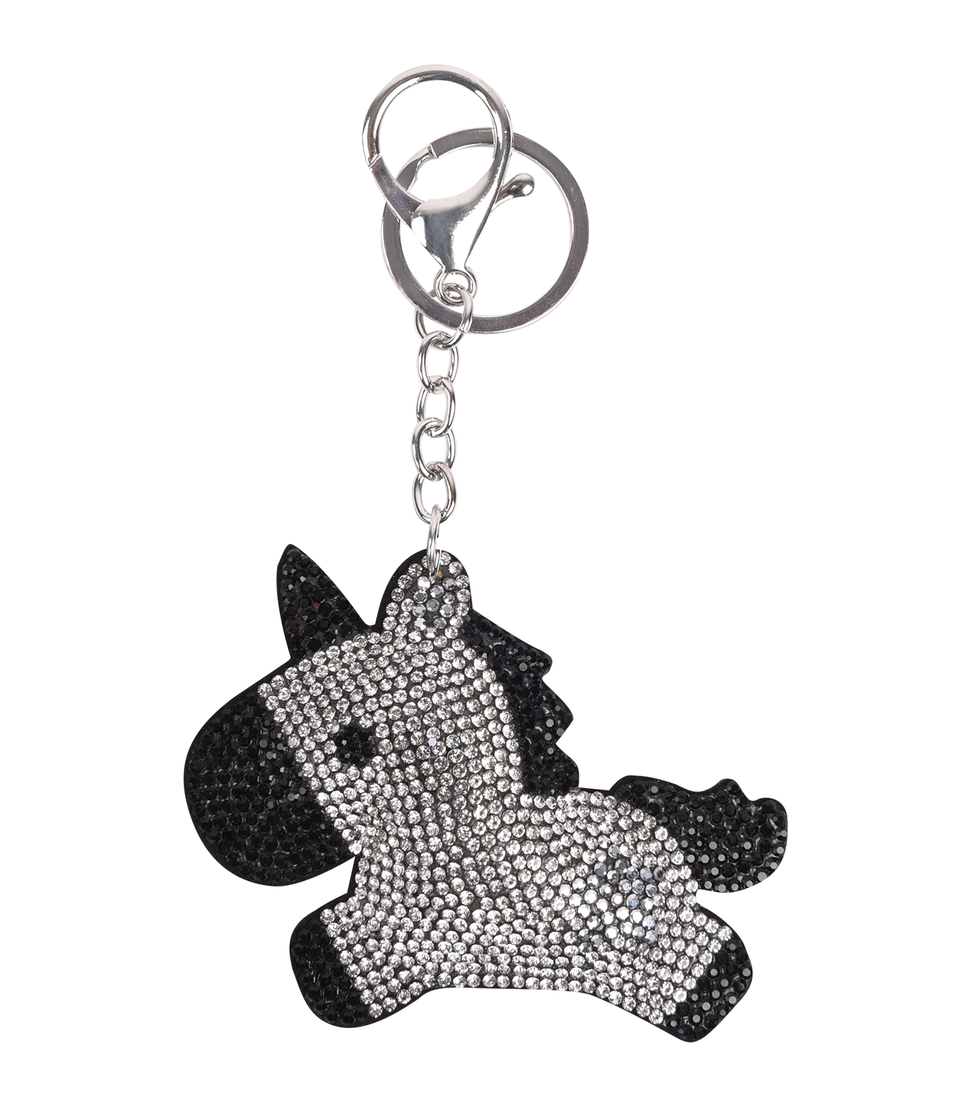 Waldhausen Key Ring Unicorn silver black