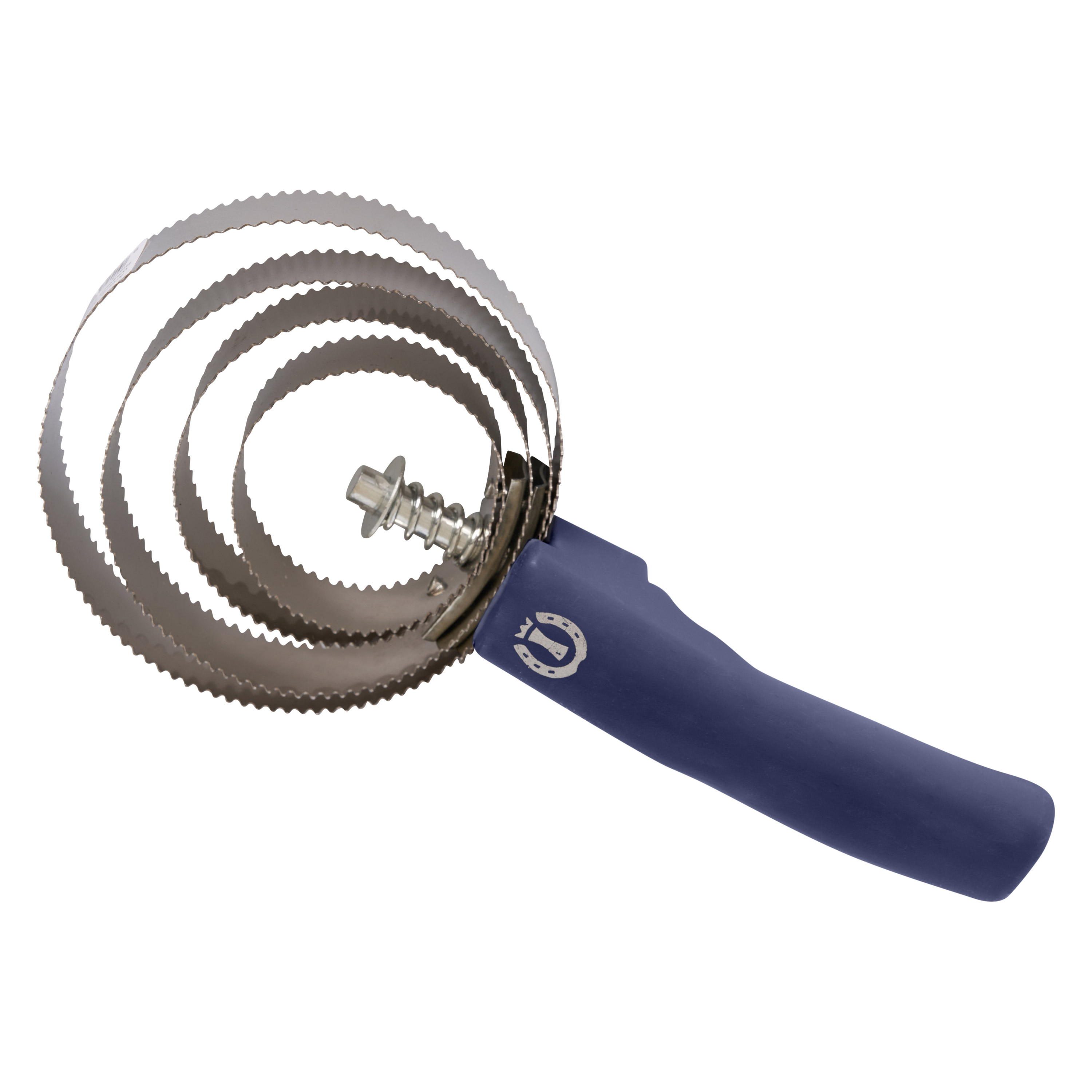 Imperial Riding Spring comb round with handle Navy