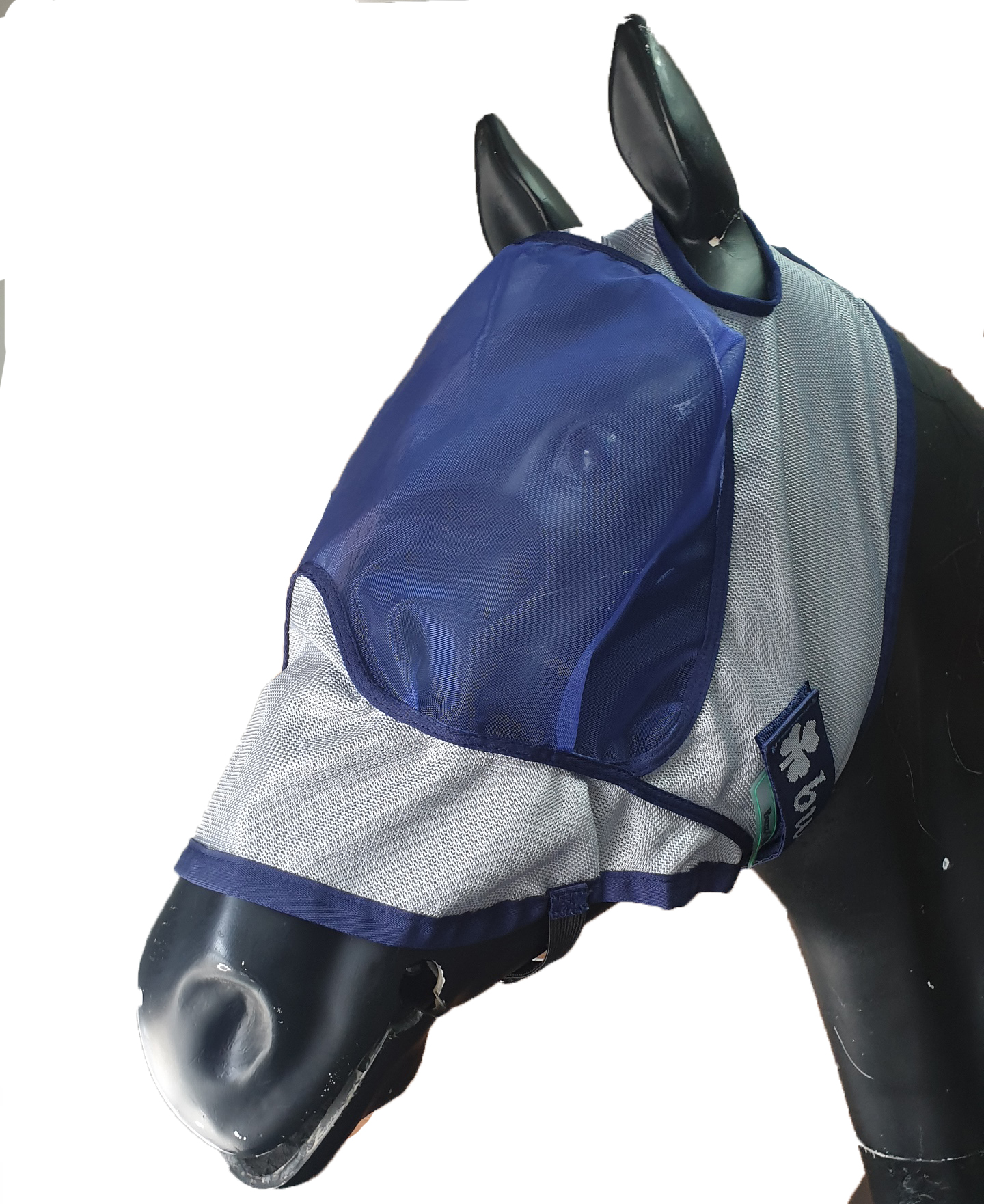 Bucas Buzz-Off Deluxe Fly Hood- Without Ears, S - 3