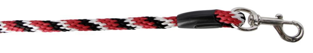 Covalliero Mustang Lead Rope - Red / Black / White