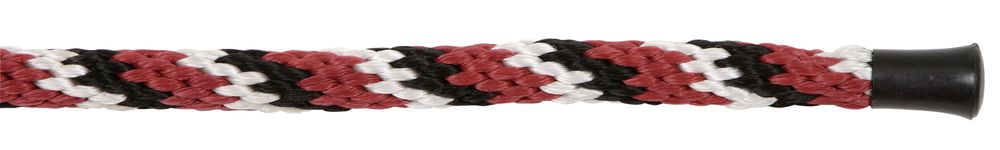 Covalliero Mustang Lead Rope - Red / Black / White - 2