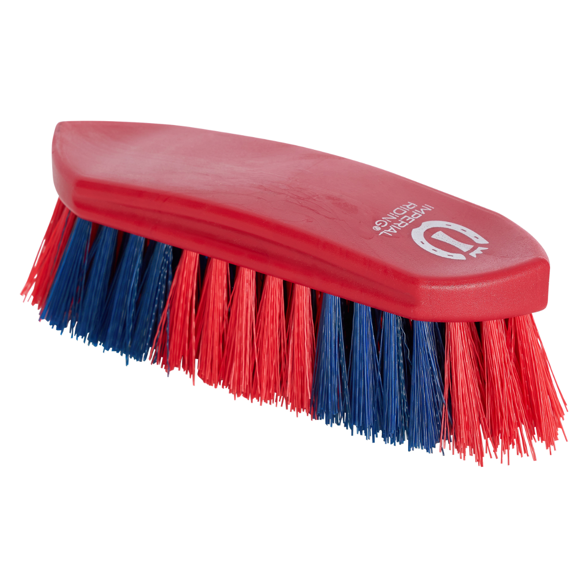 Imperial Riding Dandy brush hard large 2 colors Tango Red