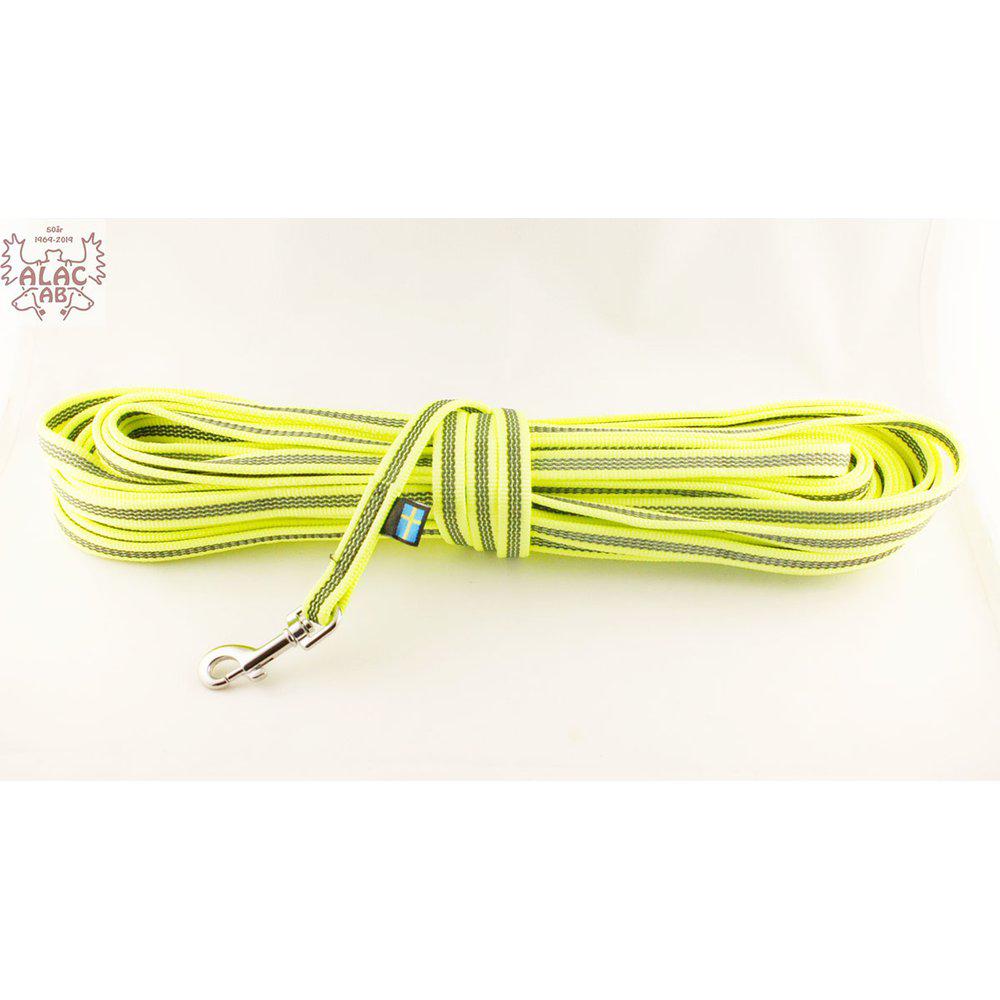 Alac Spårlina Antiglid 15m x 12mm - Neongul