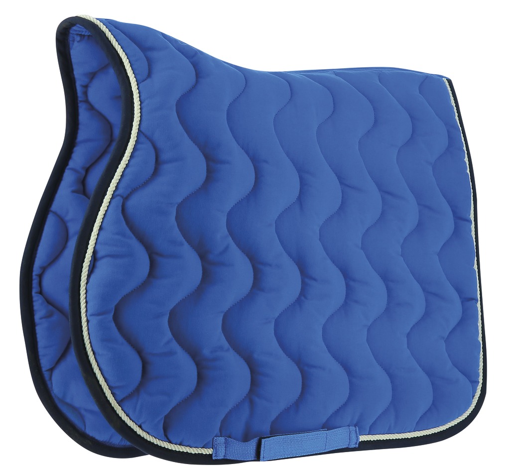 polyfun EQUITHÈME Polyfun Saddle Pad Bright Blue/Navy Blue - Petster Ireland