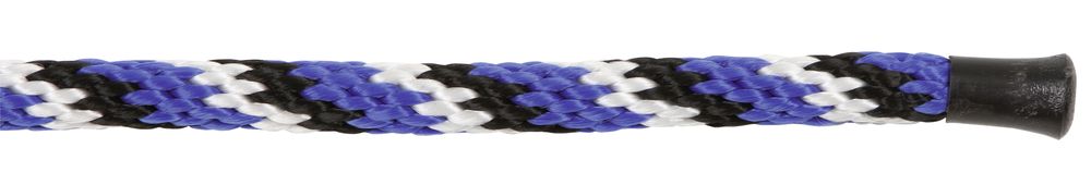 Covalliero Mustang Lead Rope - Blue/ Black / White - 2